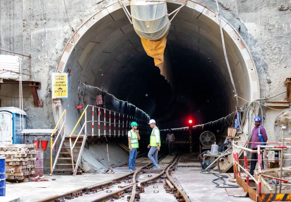 India mega tunnel projects