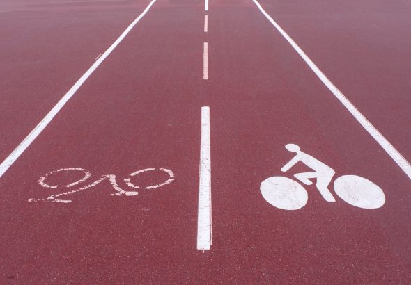 dedicated cycle track